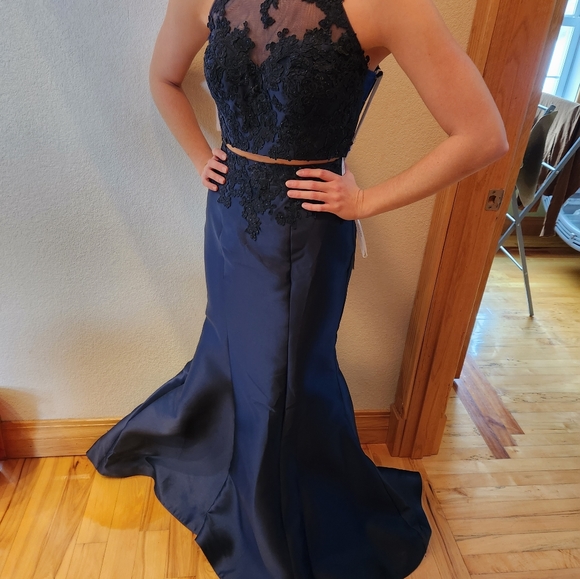 NWT Madison James Two Piece Prom/Hoco Dress - Picture 3 of 11